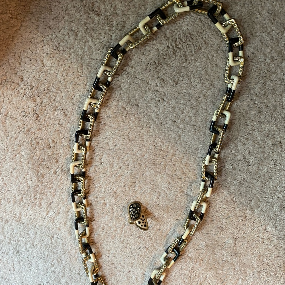 Lia Sophia necklace and ring set